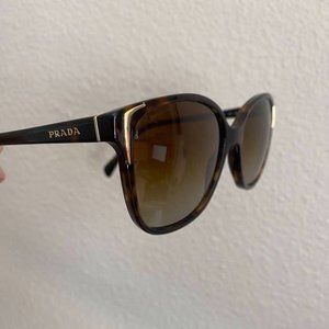 Prada SP01O Polarized Sunglasses - Tortoise